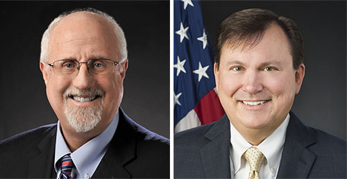 Headshots of Dr. Patrick Breysse, PhD, CIH Director of NCEH/ATSDR and Christopher M. Reh, PhD, Associate Director of ATSDR