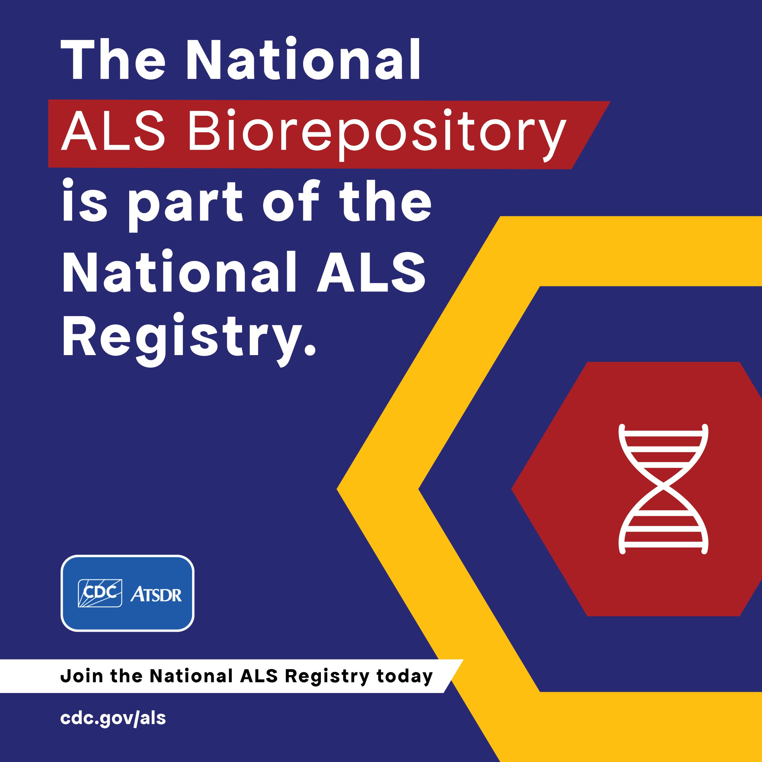 Biorepository-3 The National ALS Biorepository is part of the National ALS Registry