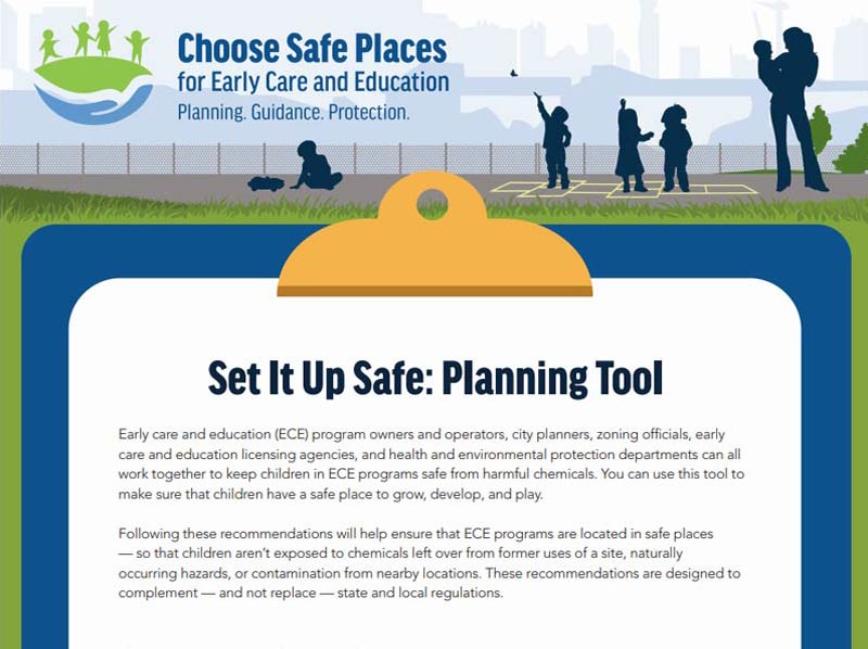 Cover Image for Set It Up Safe: A Planning Tool